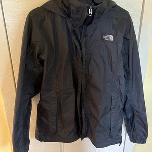 North face rain coat